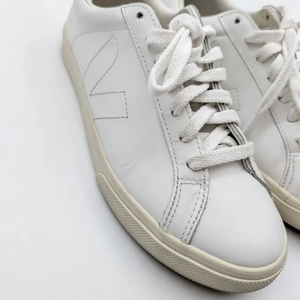 VEJA Esplar Women's Leather Low Top Trainer Women Sneaker Shoes Size US7 EU38 - Picture 9 of 9